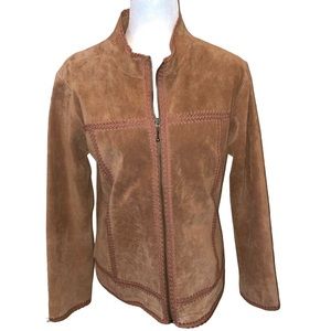 Cabela’s Vintage Brown Suede Leather jacket Size:Medium